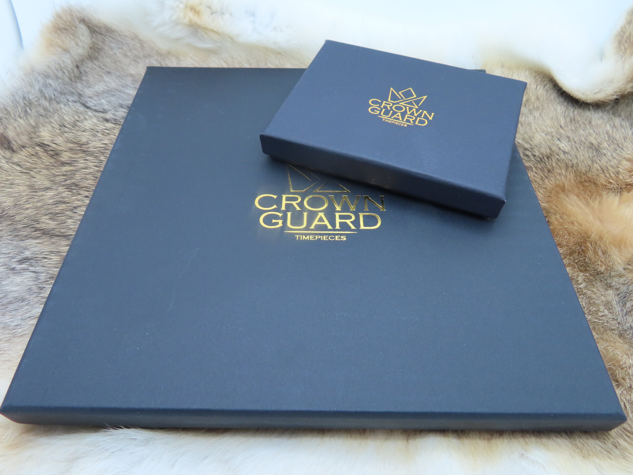CrownGuard  leather valet tray 20 x 20 cm AND Wallet 10 x 7.5 cm