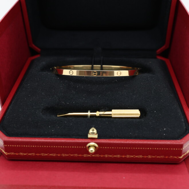 Cartier Love Small Yellow gold 18k Size 18