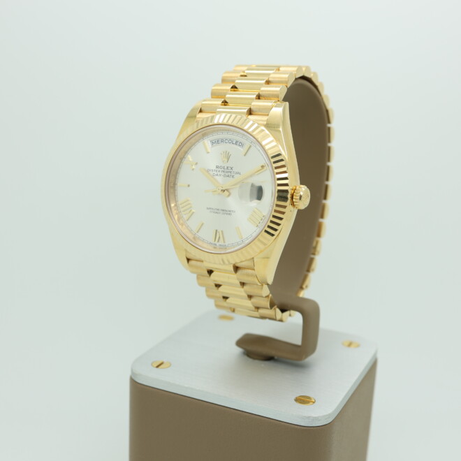 Rolex DayDate 228238 Silver dial 2020