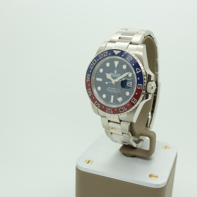 Rolex GMT Master II 116719BLRO 2018 blue/black dial