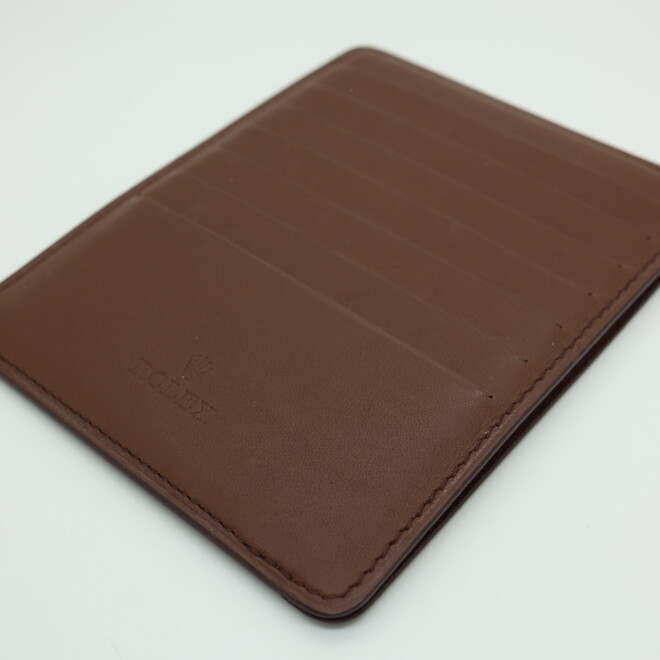Rolex credit card wallet as new no box
