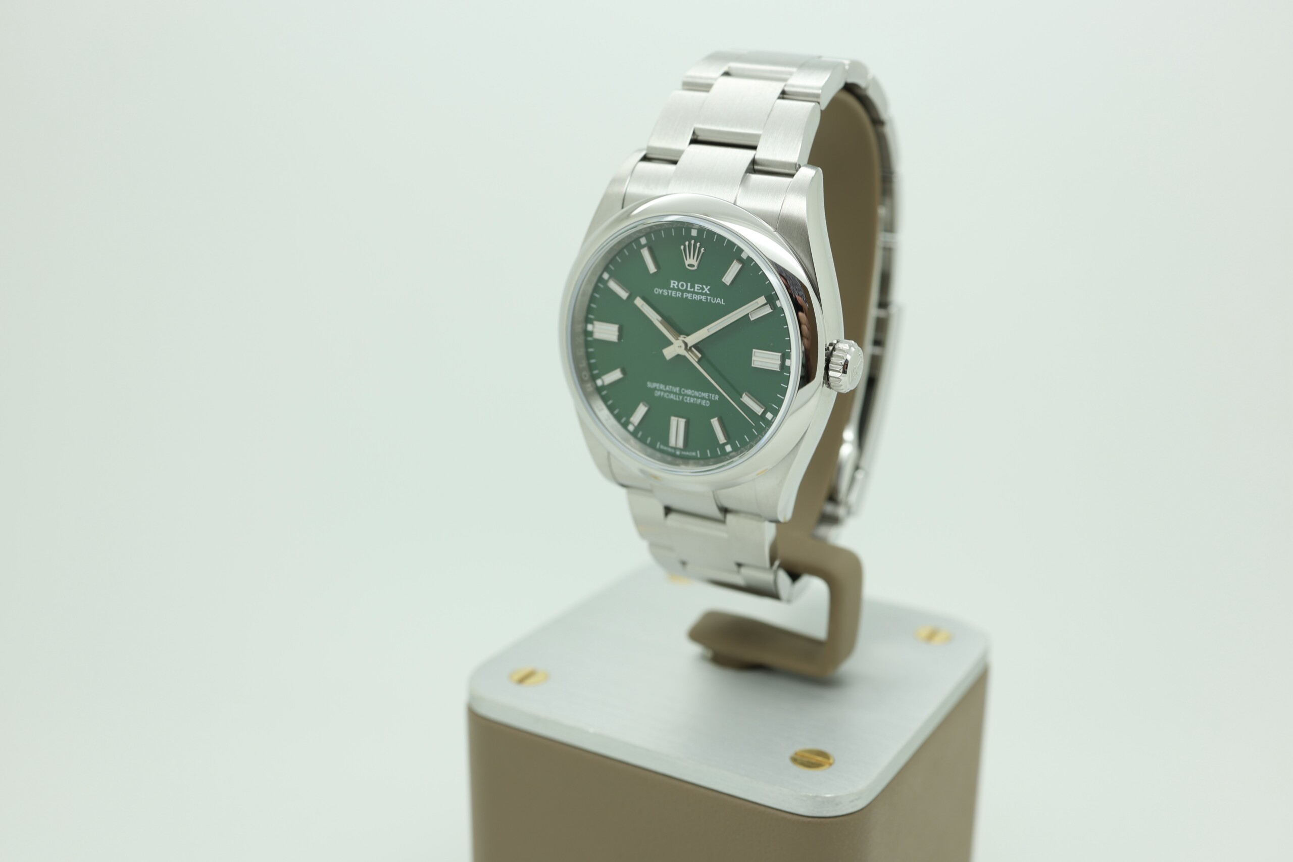 Rolex Oyster Perpetual 126000 green new 2026