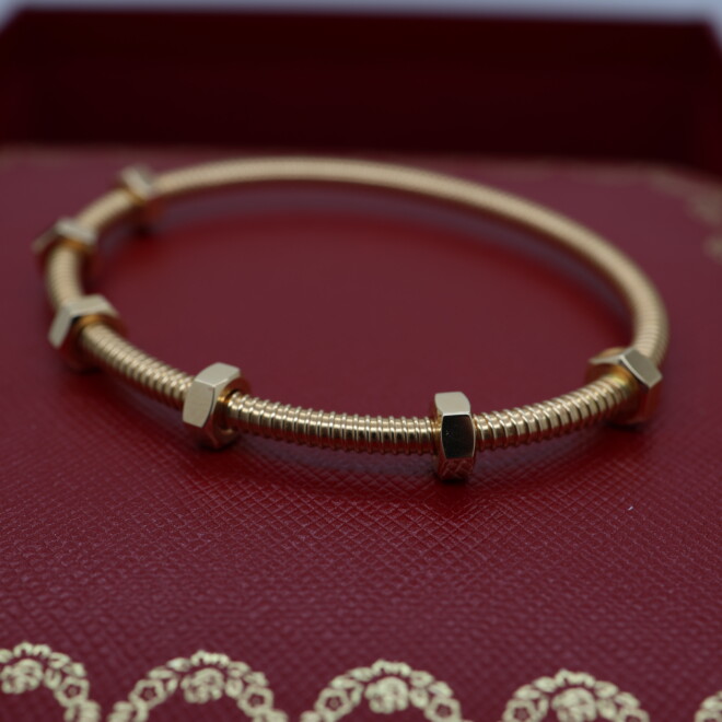 Cartier Ecrou Bracelet new 2026 size 18