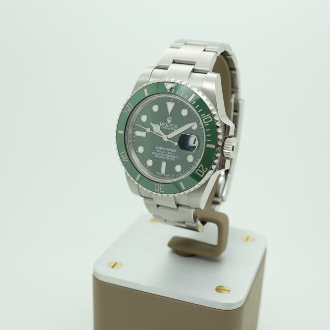 ROLEX Submariner Green 40 mm 116610lv 2016 foto 1