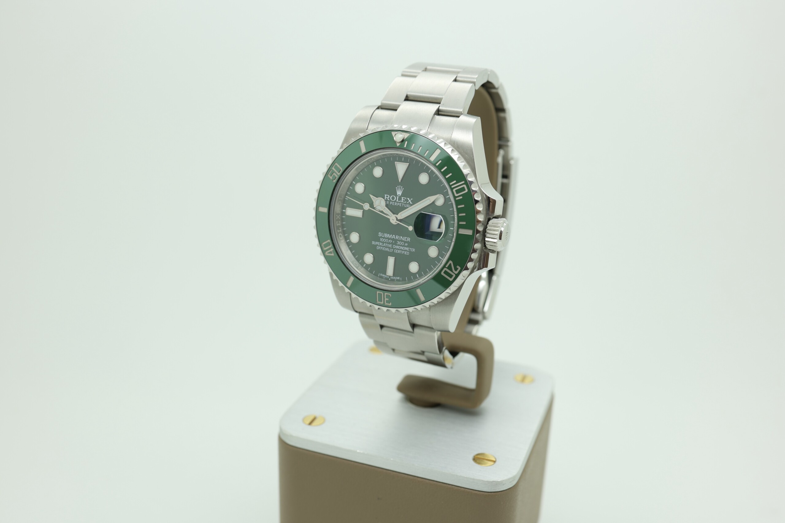 ROLEX Submariner Green 40 mm 116610lv 2016 foto 1